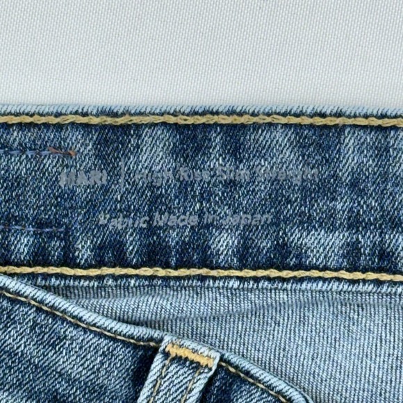 AG Jeans Mari High-Rise Slim Straight Women 29 Stretch Denim Adriano Goldschmied - Picture 7 of 9